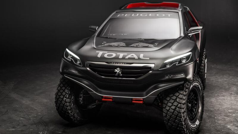 The 2008 DKR: Think of it as a Peugeot racer crossed with Bear Grylls . . .