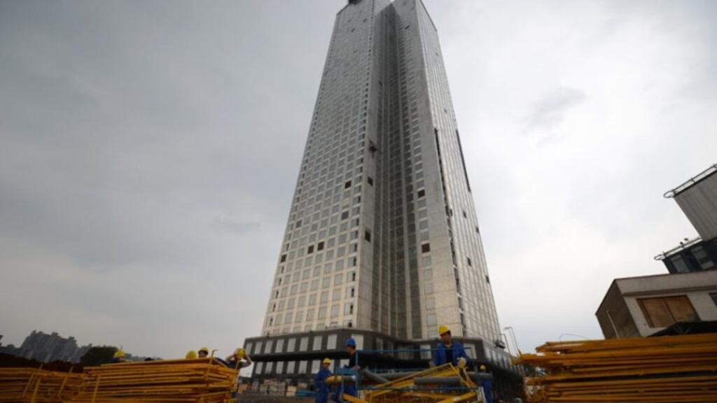 Mini Sky City: construction took just 19 days