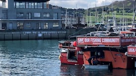 Greystones harbour partially closed as fishing dispute continues