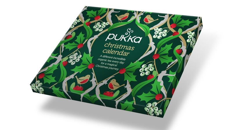 Pukka Herbs advent calendar has a different organic tea for each of the days of December leading up to Christmas