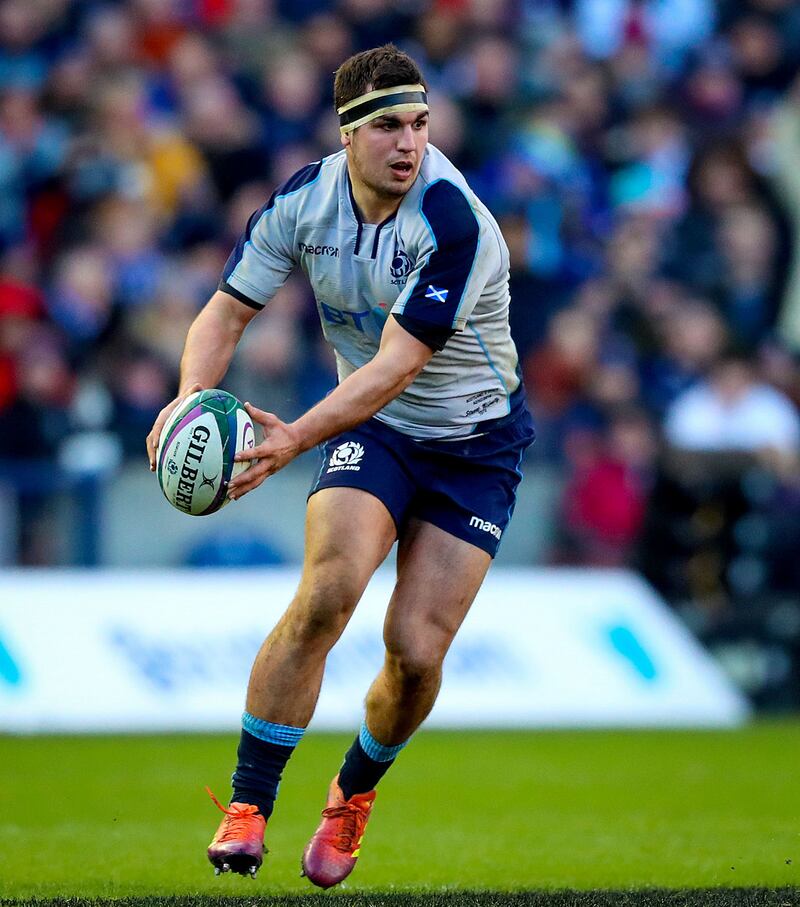 Scotland’s Stuart McInally in action during their win over Italy last weekend in the Six Nations. Photograph: Tommy Dickson/Inpho