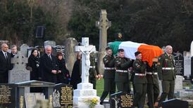 In pictures: John Bruton's funeral