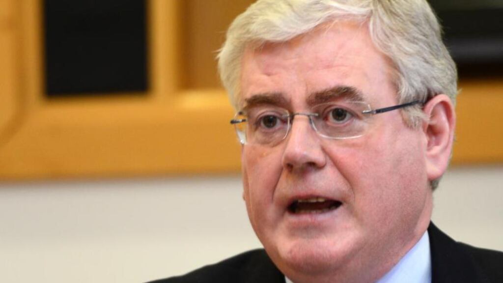 Tánaiste Eamon Gilmore: “I think the fortunes of the Labour Party are bound up in the progress we are making” towards restoring the State’s fortunes. Photograph: Frank Miller