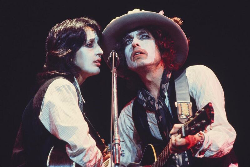 Rolling Thunder Revue: Joan Baez and Bob Dylan. Photograph: Ken Regan/Netflix