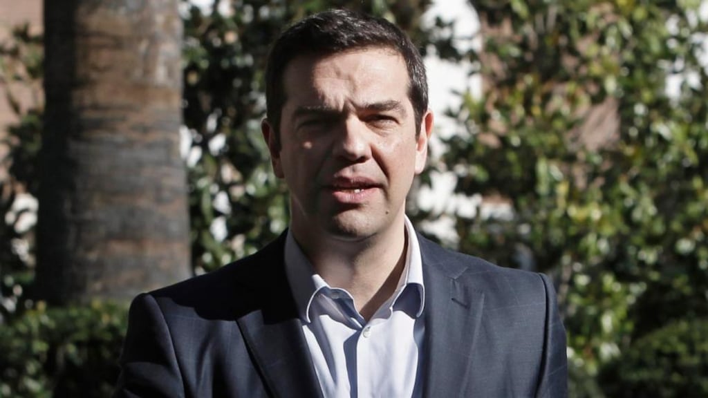 Greek prime minister Alexis Tsipras. A member of his Syriza party, Euclid Tsakalotos, has told the Sinn Féin ardfheis in Derry that both parties are ‘part of a great realignment in European politics’. Photograph: EPA