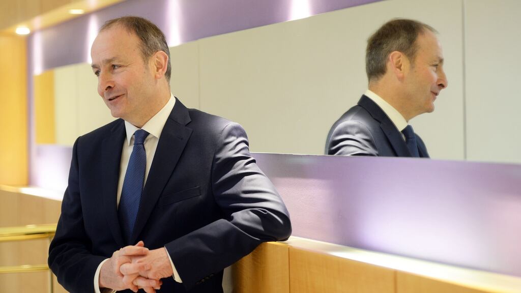 Fianna Fáil leader Micheál Martin: “We have said this consistently, the confidence and supply agreement is a principle and policy-based agreement . . .” Photograph: Eric Luke