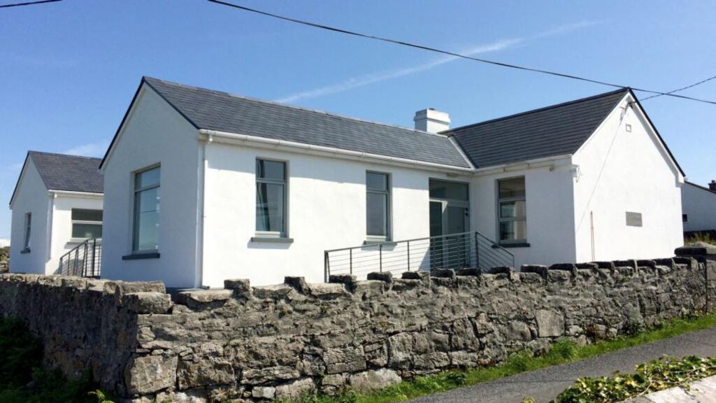 Scoil Naisiunta Inis Meáin has only one teacher. Photograph: Jordan Currie