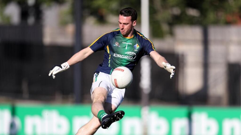Ireland goalkeeper Niall Morgan during training at Punt Road Oval, Yarra Park, Melbourne. Photo: Tommy Dickson/Inpho