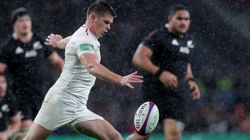 Owen Farrell is the most expensive player in the game alongside Johnny Sexton. Photograph: Billy Stickland/Inpho