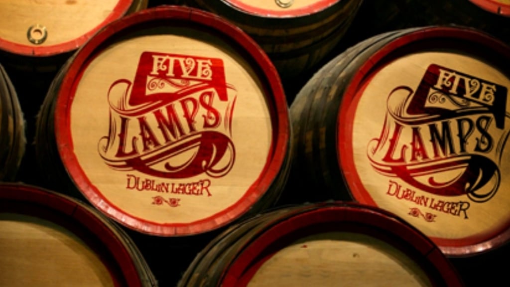 The beers are being sold as a gift pack, containing a bottle of each beer and a glass