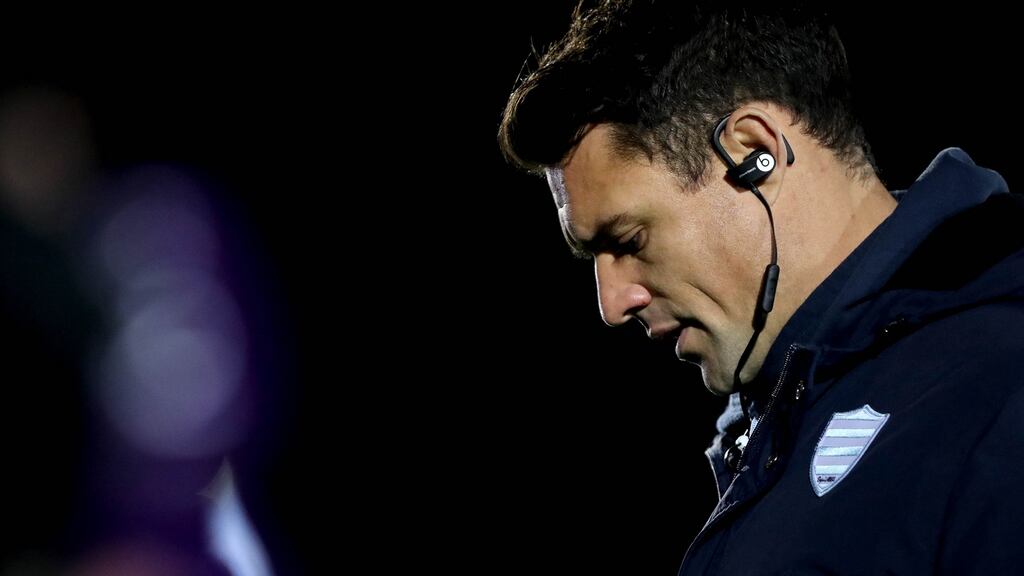 Dan Carter released a social media statement on Friday morning. Photograph: Ryan Byrne/Inpho