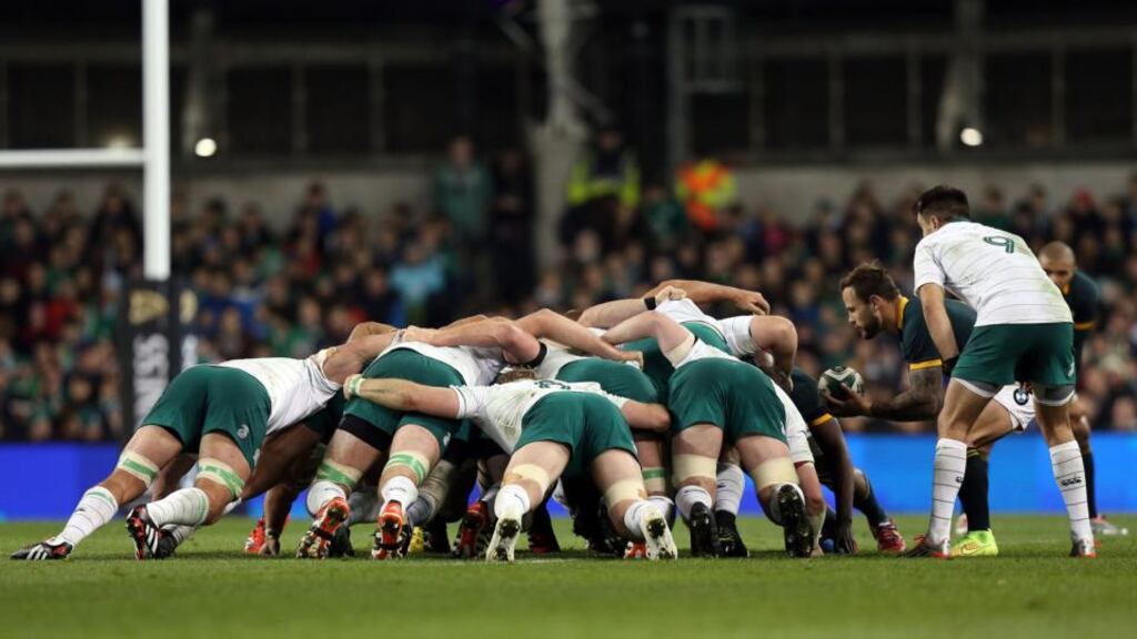 Despite the hugely impressive win at the Aviva, Ireland’s forwards had a tough time in the scrum against South Africa.