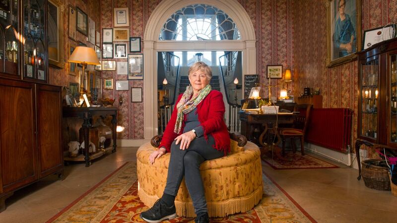 Jane O’Callaghan in Longueville House, Ballyclough, Mallow, Co Cork. Photograph: Daragh Mc Sweeney/ Provision