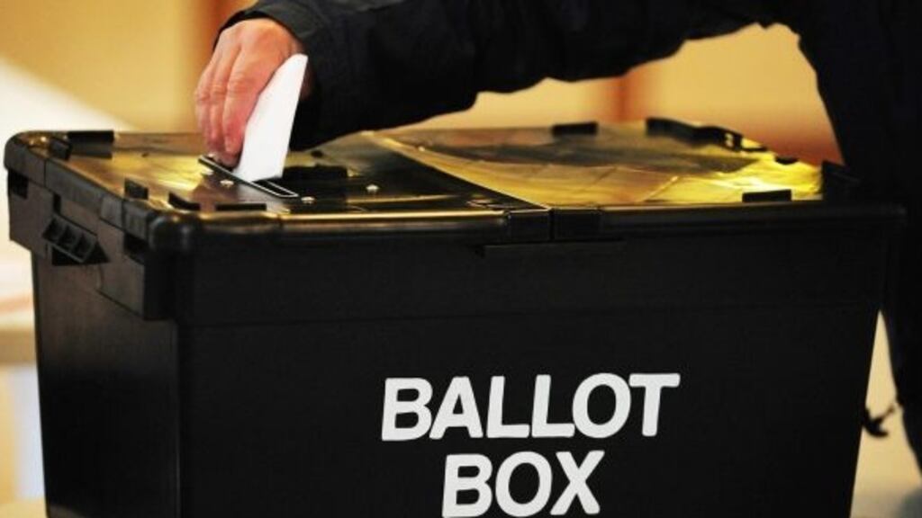 There have been allegations of vote theft in the last Northern Ireland election. Photograph: PA