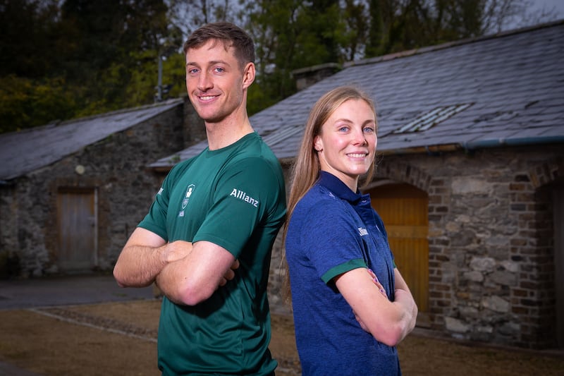 Ewan McMahon and Hollie Elliott are both recipients of the IOC Olympic Scholarship fund. Photograph: Tom O’Hanlon/Inpho