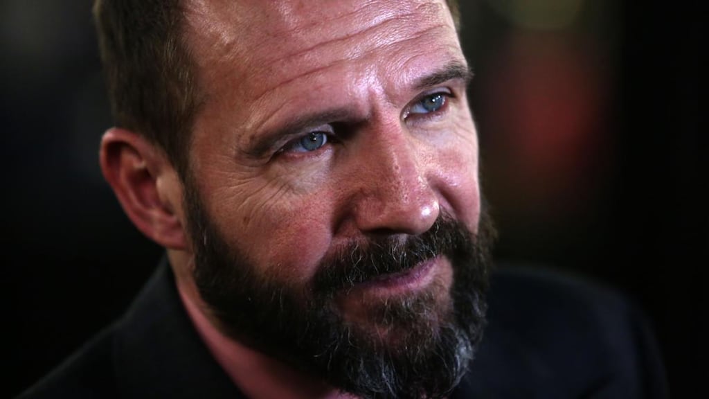 Ralph Fiennes: ‘With the films I’ve directed, I have to watch. It’s often uncomfortable and embarrassing, but it’s very informative.’ Photograph: Patrick Baz/AFP/Getty
