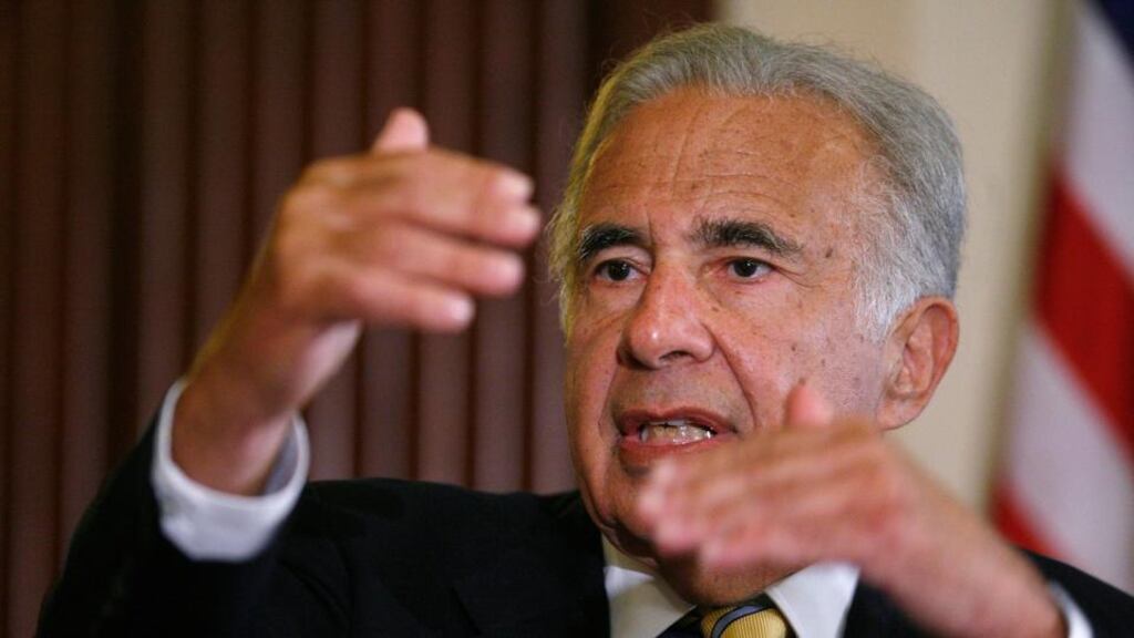 Trading in Apple  options have surged after investor Carl Icahn revealed via Twitter  a large stake in the tech company, which he believes to be undervalued. Photograph: Chip East/Reuters