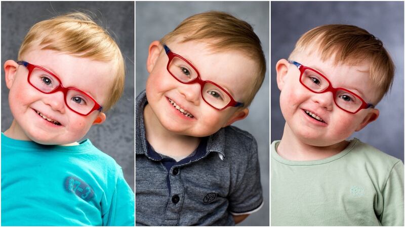 Archie photographed in 2016, ’17 and ’18. Youngest in his family (until November), with sisters, Holly (13) and Daisy (10).