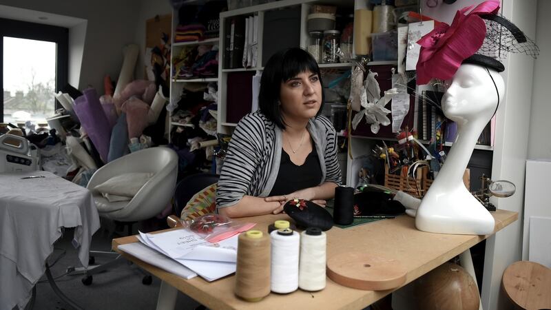 Merve Bayindir, a hat designer who has left Istanbul: an exodus threatens to reorder society and set Turkey back decades. Photograph: Mary Turner/New York Times