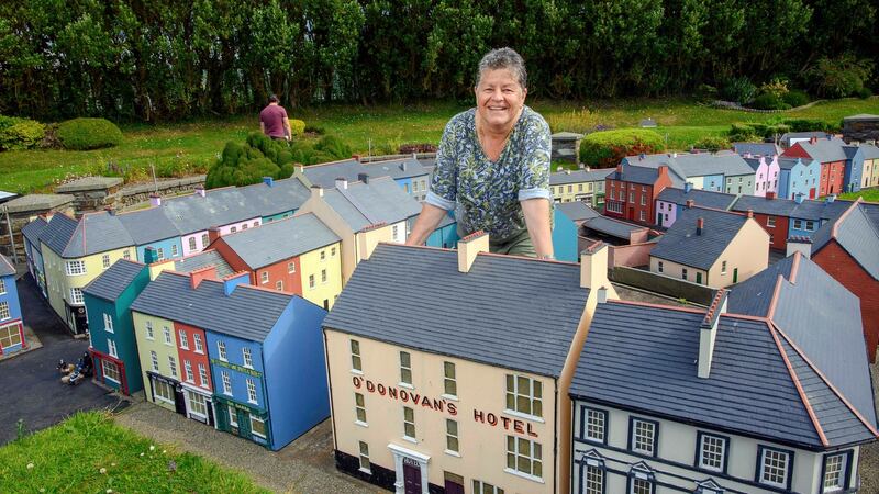 Dena O’Donovan, co-owner of O’Donovan’s hotel in the Co Cork town, at Clonakilty Model Village and Railway. Photograph: Daragh Mc Sweeney/Provision