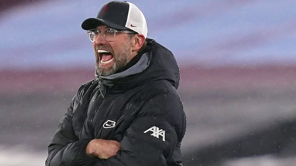 Juergen Klopp admits in normal circumstances he would not have gone to the Championship to bring in a player in the January window but was impressed with what he saw in Ben Davies. Photograph: John Walton/EPA