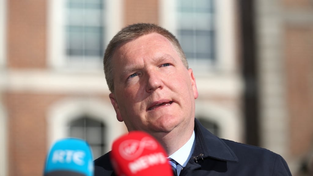 Minister for Public Expenditure Michael McGrath: Each additional 1 per cent on the public pay bill costs about €250 million in a full year. Photograph: Gareth Chaney/Collins