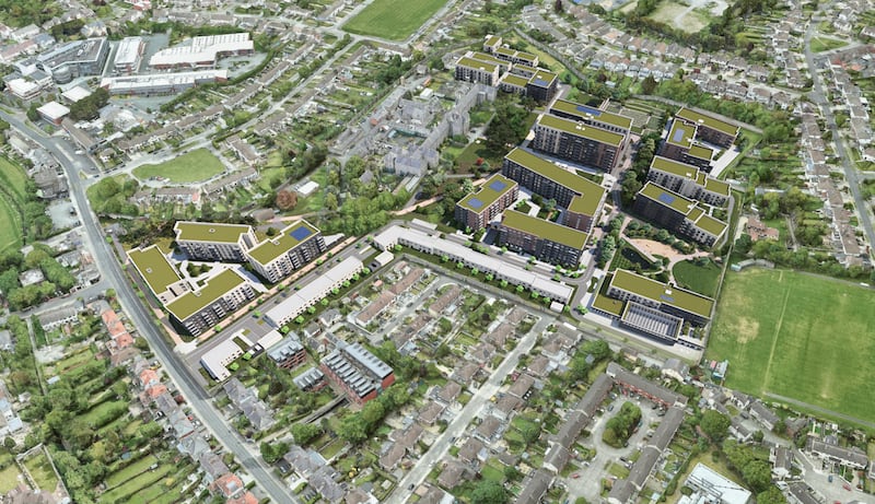 Illustration of planned Dundrum development