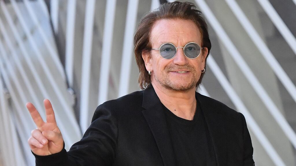 Bono felt a musical response by the band to Covid-19 was not the right response. ‘I just don’t think this is the moment for U2 to be doing a sort of Kumbaya thing. It just doesn’t feel right for me – it feels like a time for action rather than words,” he says. File photograph: Emmanuel Dunand/AFP/Getty Images