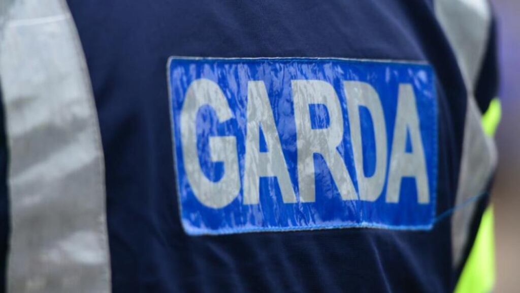 Gardaí are continuing to search the site. Photograph: Bryan O’Brien / THE IRISH TIMES