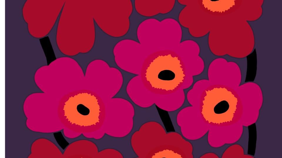 Marimekko updates the colourways of its poppy pattern continuously