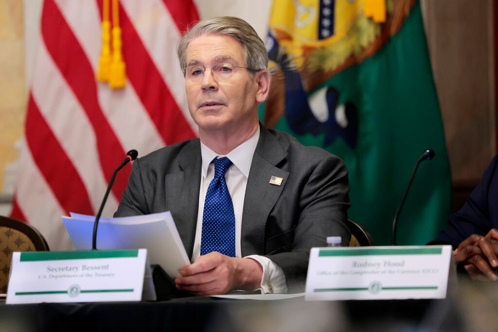 Trade talks between the US and China are “a bit stalled” and may need to be reinvigorated with a call between US President Donald Trump and Chinese leader Xi Jinping, US treasury secretary Scott Bessent has said. Photograph: Anna Moneymaker/Getty Images