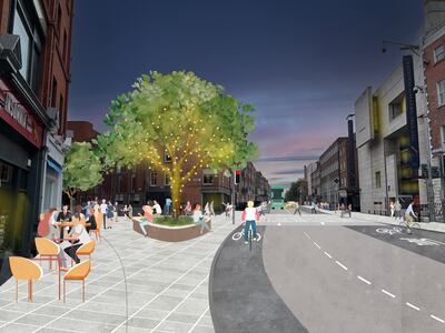 A new civic plaza on Lincoln Place is part of the plan