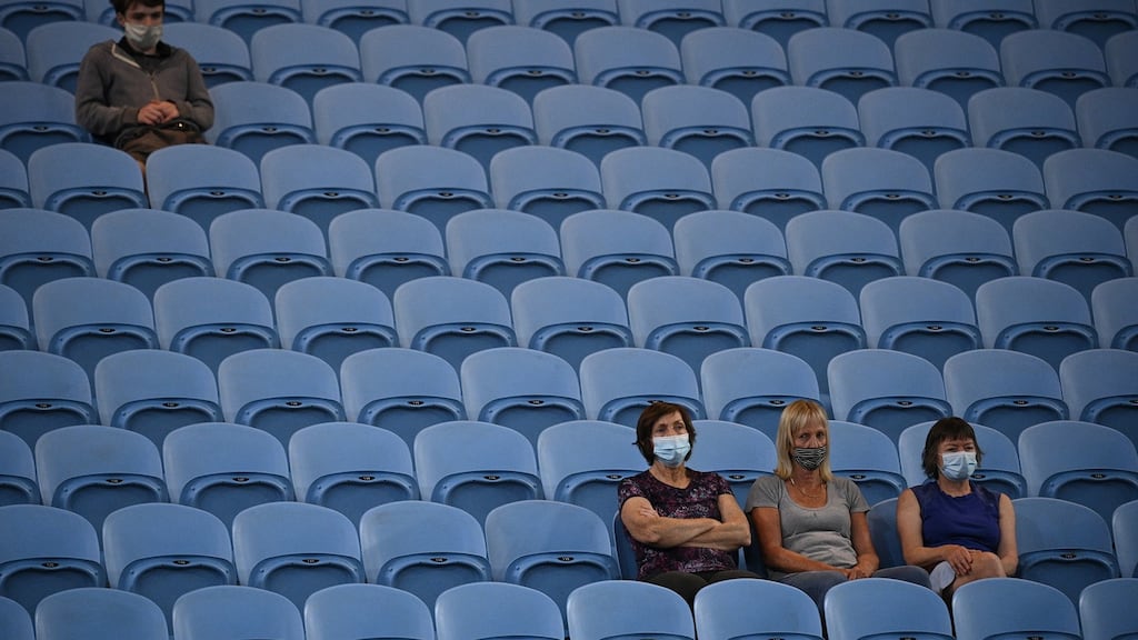 The positive test prompted some ticket holders to ask for refunds on Twitter. Photograph: EPA