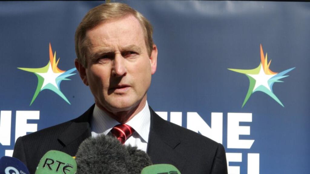Taoiseach Enda Kenny, in response to Mr MacLochlainn’s question over the Western Development Commission, said “we are in a new space in which they all must apply under the Public Appointments Service”. Photograph: Cyril Byrne/The Irish Times.