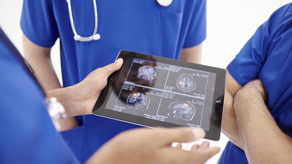 Scans on a digital tablet: data collection and analysis can be used to better plan and design health services