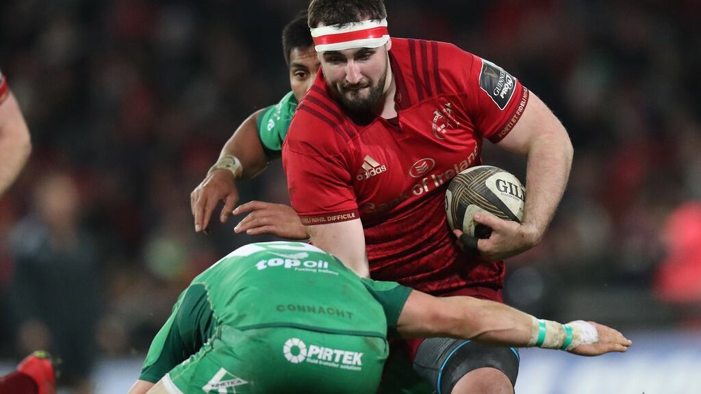 Munster prop James Cronin has been added to the Ireland squad for the upcoming Six Nations campaign. Photograph: Billy Stickland/Inpho