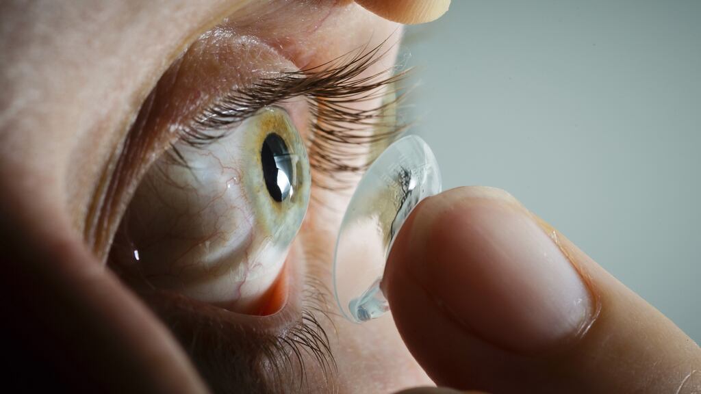 Investigations of devices include contact lenses. Photograph: Thomas Trutschel/ Photothek via Getty Images