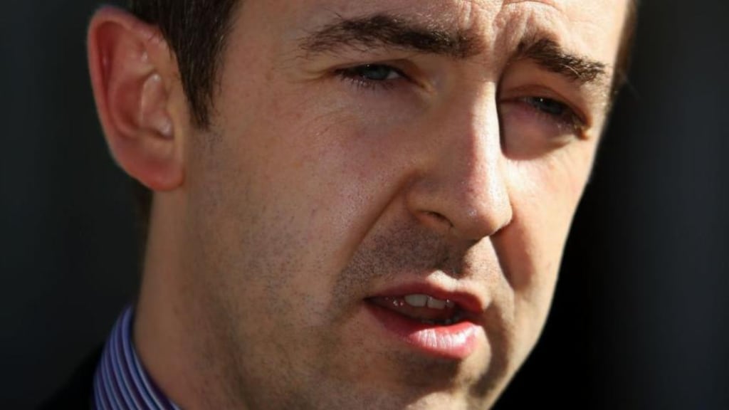 Former Sinn Féin Northern Assembly committee chairman Daithí McKay, who has resigned as an MLA following allegations that he communicated with blogger Jamie Bryson before the  latter gave explosive evidence about  Nama dealings in Northern Ireland. File photograph: Brian Lawless/PA Wire