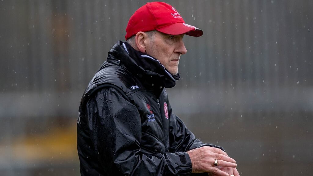 Tyrone manager Mickey Harte is ‘one of the most influential managers Gaelic games has seen’. File photograph: Inpho