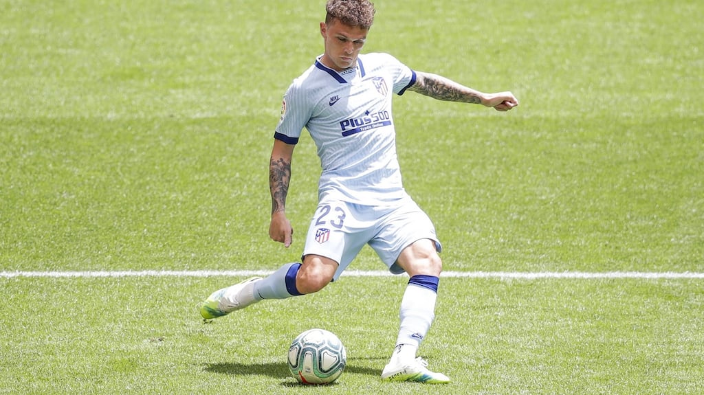 Kieran Trippier was charged by the FA with misconduct after his move to Atletico Madrid. Photo: David S. Bustamante/Soccrates/Getty Images