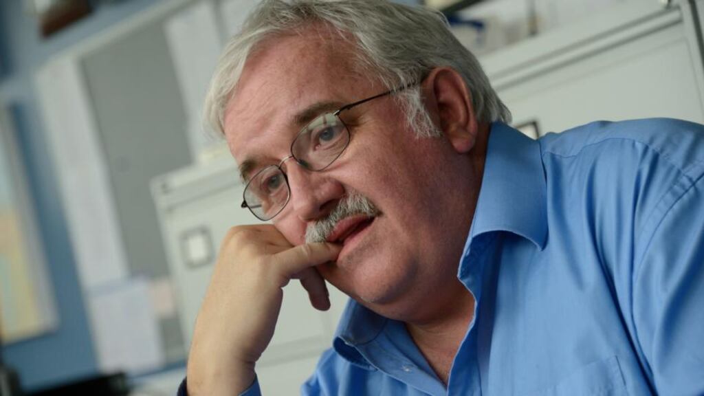 Prof Stephen O’Rahilly, who discovered the obesity gene affecting children, is head of clinical biochemistry and director of the Institute of Metabolic Science at the University of Cambridge. Photograph: Phil Mynott