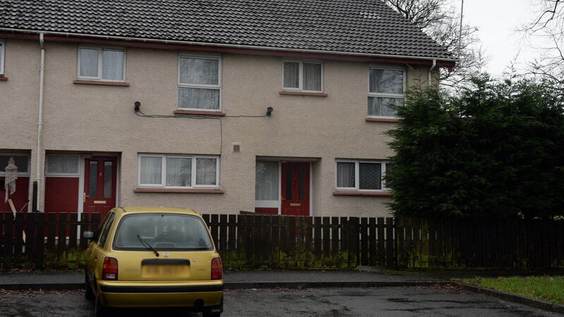 Numbers 3 and 4 Drumellan Mews in Craigavon. Photograph: Charles McQuillan/Pacemaker