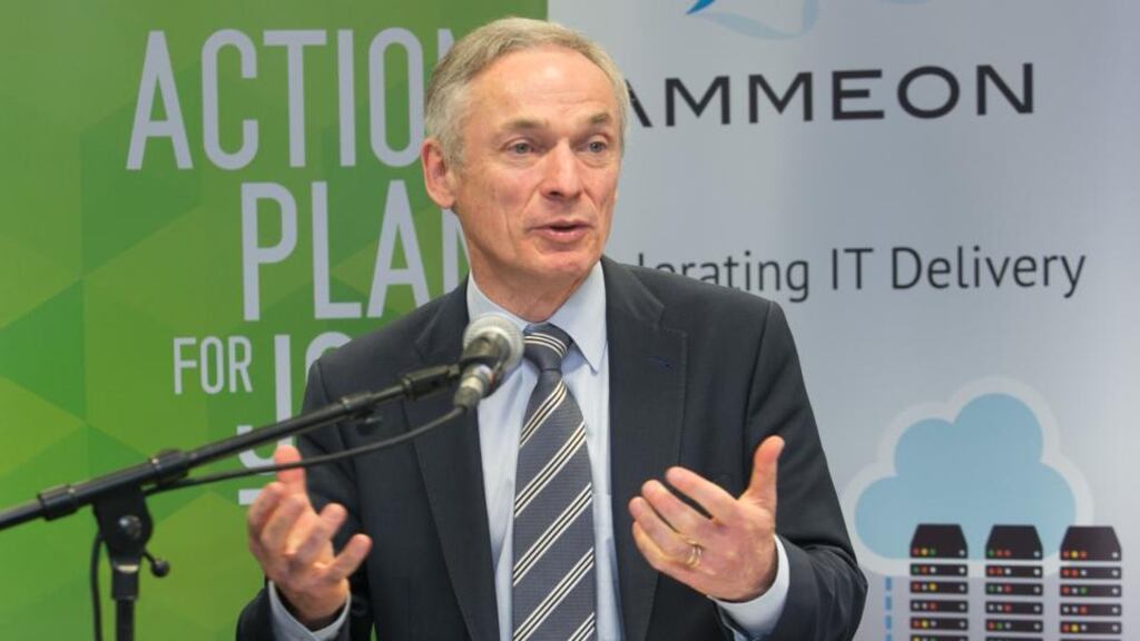 Minister for Jobs, Enterprise and Innovation, Richard Bruton: two thirds of all new jobs come from start-ups in their first five years of existence