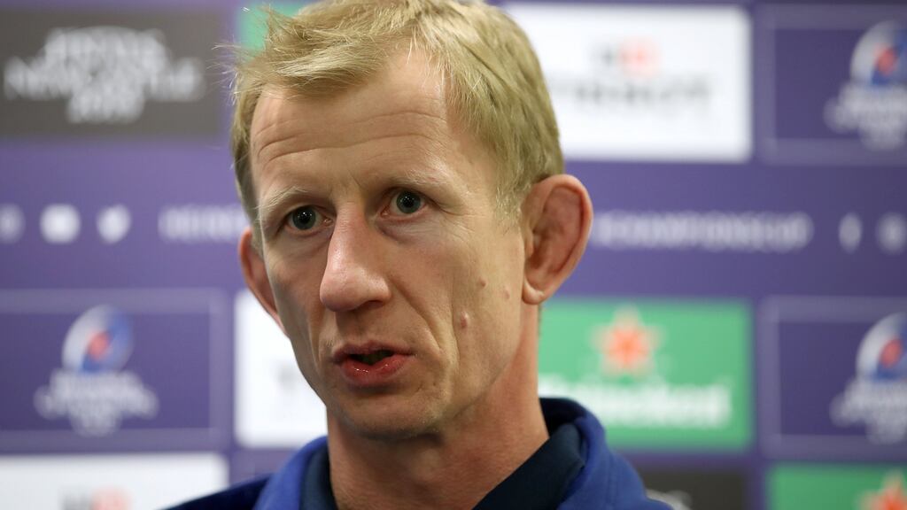 Leinster head coach Leo Cullen will hope that his Irish internationals come through the Six Nations unscathed. Photograph: Dan Sheridan/Inpho