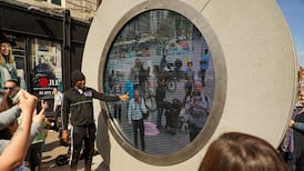 New Yorkers on the ‘Portal’ link to Dublin: ‘Pretty cool, just don’t tell anyone you seen us dancing’