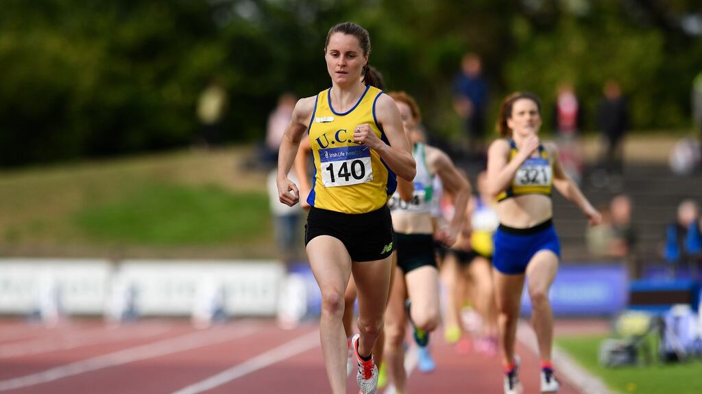 Ciara Mageean has been named in the Ireland squad for next month’s European Athletics Championships. Photograph: Sam Barnes/Sportsfile