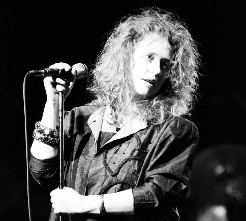 Mary Coughlan onstage at the Dominion Theatre in London in 1990. Photograph: Ian Dickson/Redferns