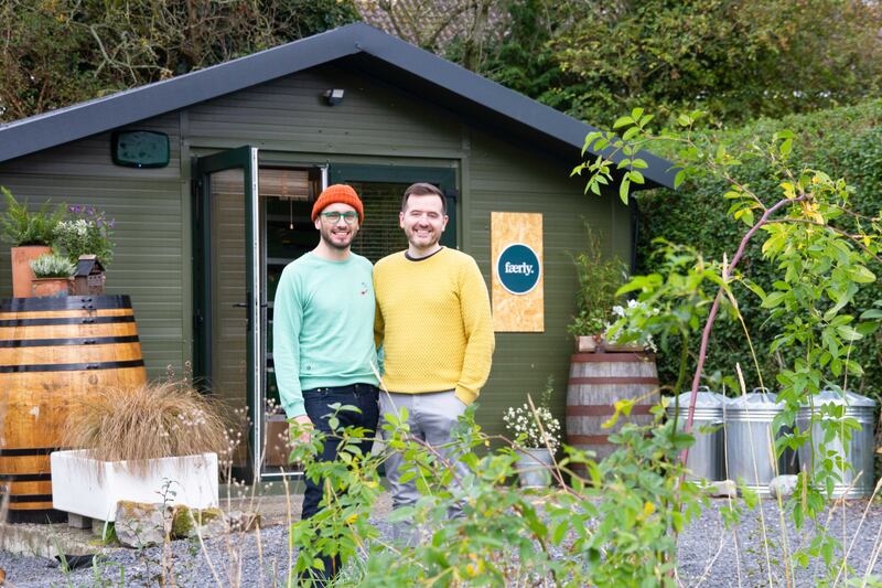 James Byrne and Eoin Houlihan of faerly, an online store offering everyday items from small Irish makers and eco-conscious brands