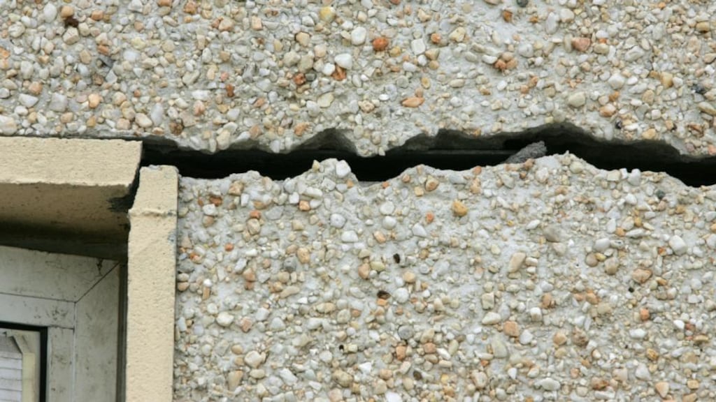 The work, estimated to cost between €40,000 and €50,000 per property will be funded by a mandatory levy on insurance policies and and on the quarry industry. Photograph: Frank Miller/The Irish Times