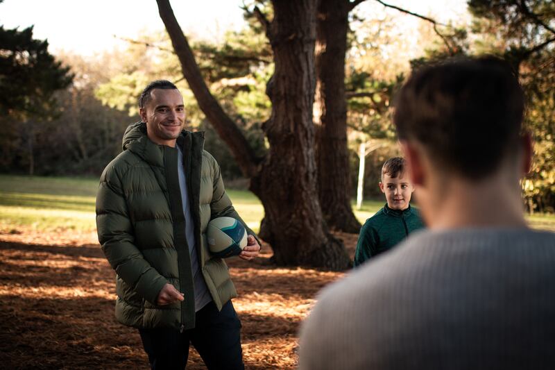 Sitting shoulder to shoulder with James Lowe, the pair advise other youngsters with juvenile arthritis that they will get through it. Photograph: PowerHouse